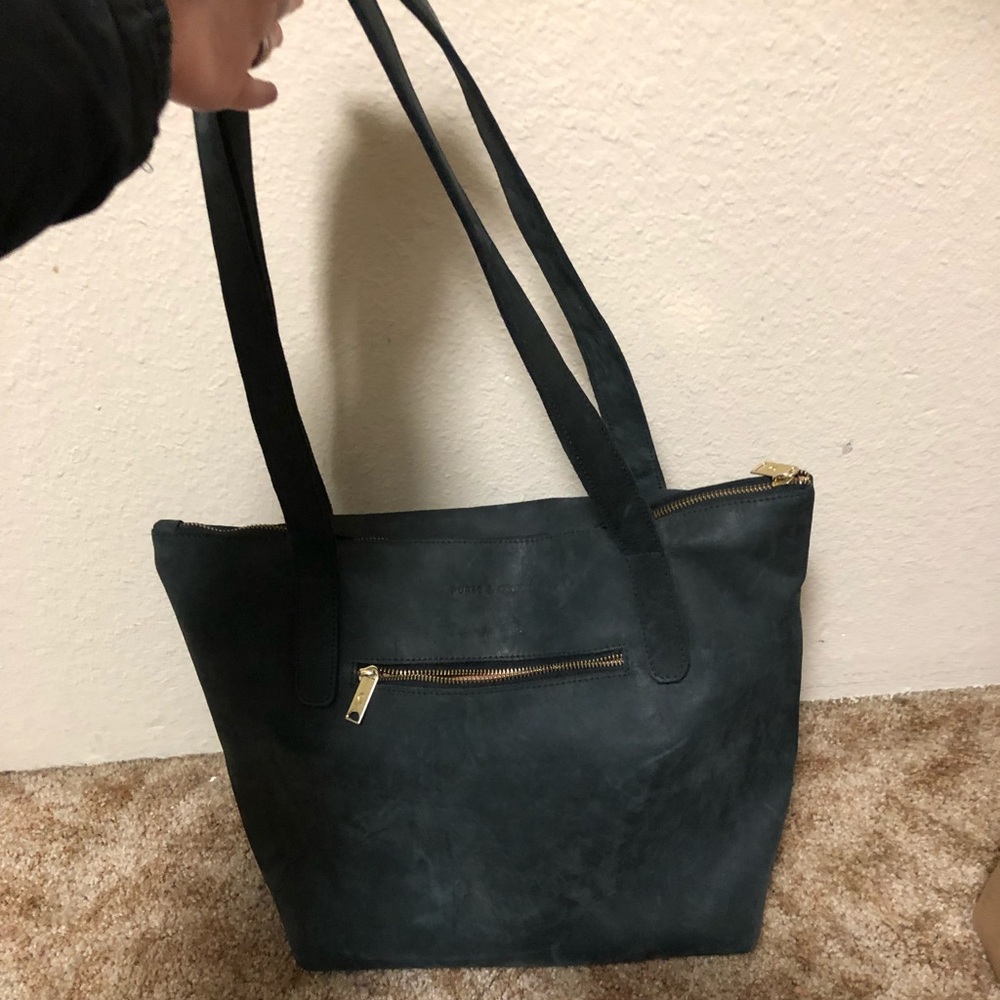 Able Sustainably Made Leather Bag